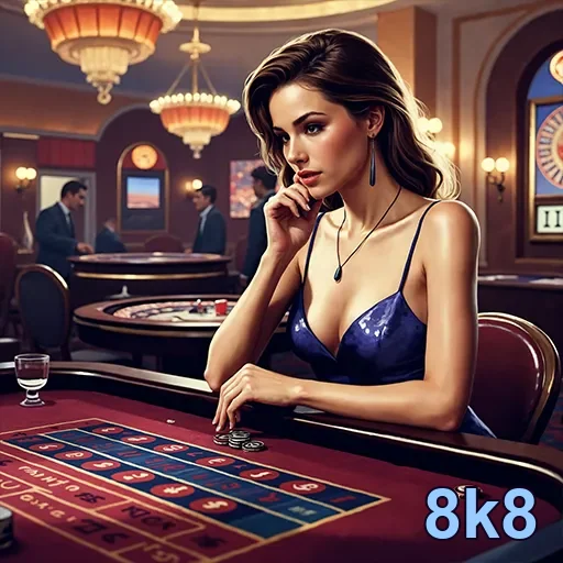 Engaging live gaming session at 8k8 casino