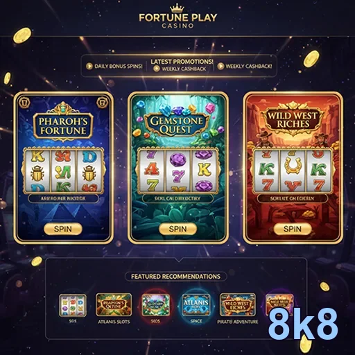 Happy player enjoying fast payouts at 8k8 casino